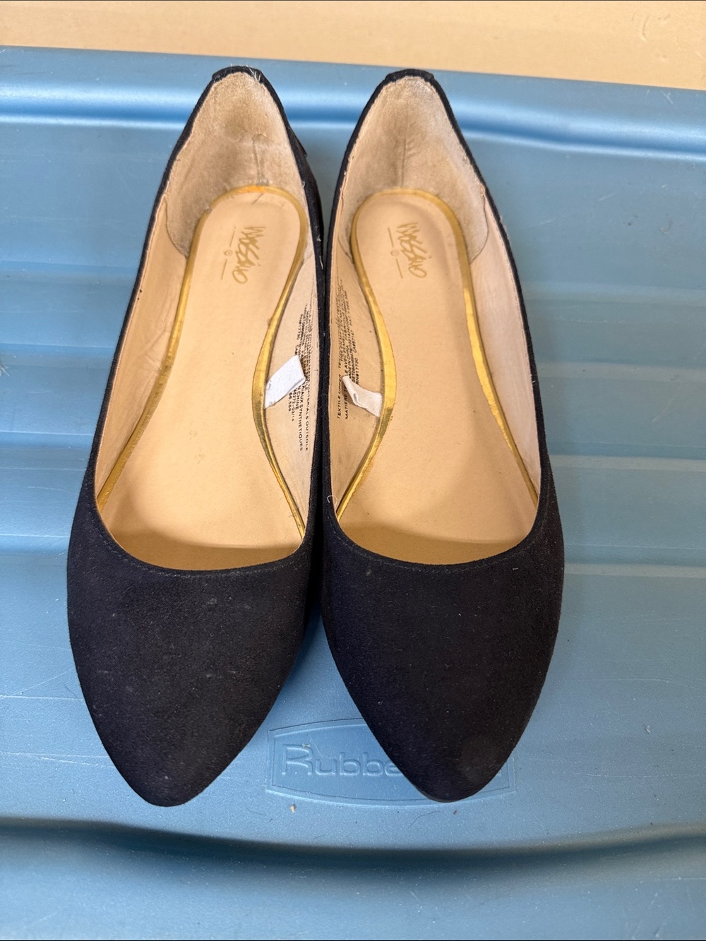 Black Pointed Toe Women's Flats